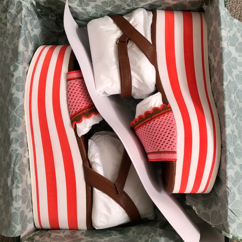 NEVER WORN- Kate Spade New York platform sandals